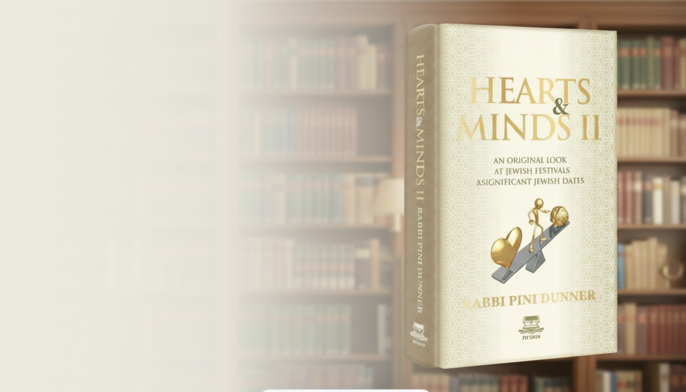 Hearts & Minds II book cover by Rabbi Pini Dunner
