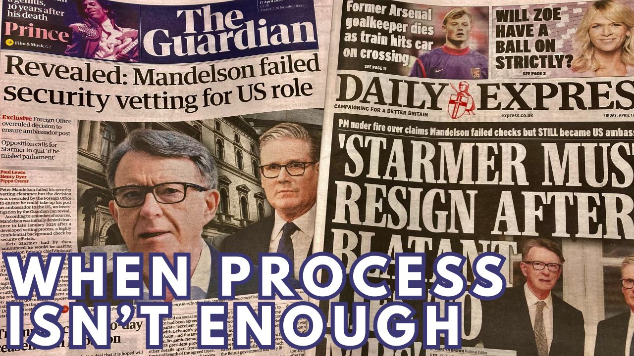 WHEN PROCESS ISN'T ENOUGH