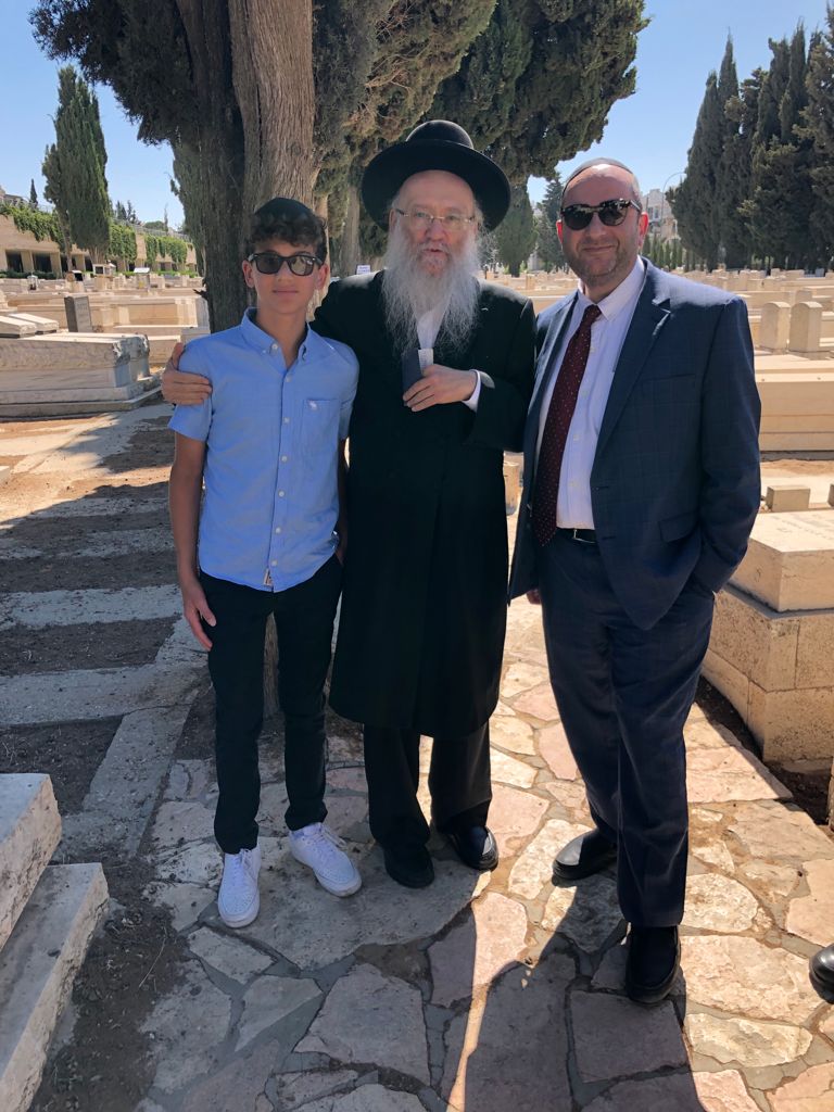 Rabbi Dunner with Rav Efrati