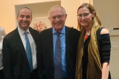 Rabbi Dunner with Alan & Carolyn  Dershowitz