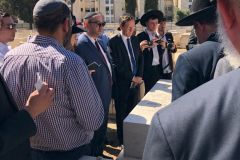 Rabbi Dunner with President Herzog of Israel,