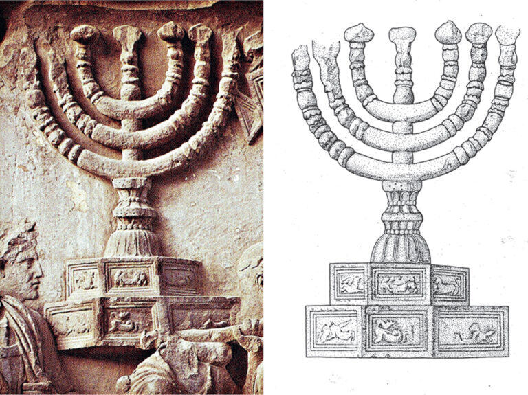 WHAT DID THE TEMPLE MENORAH LOOK LIKE? Rabbi Pini Dunner